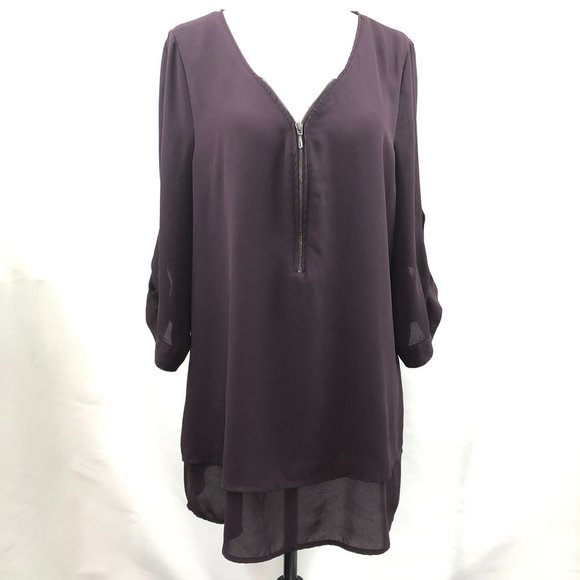 Reitmans | Plum Flowy Blouse (size L) - Picture 1 of 6